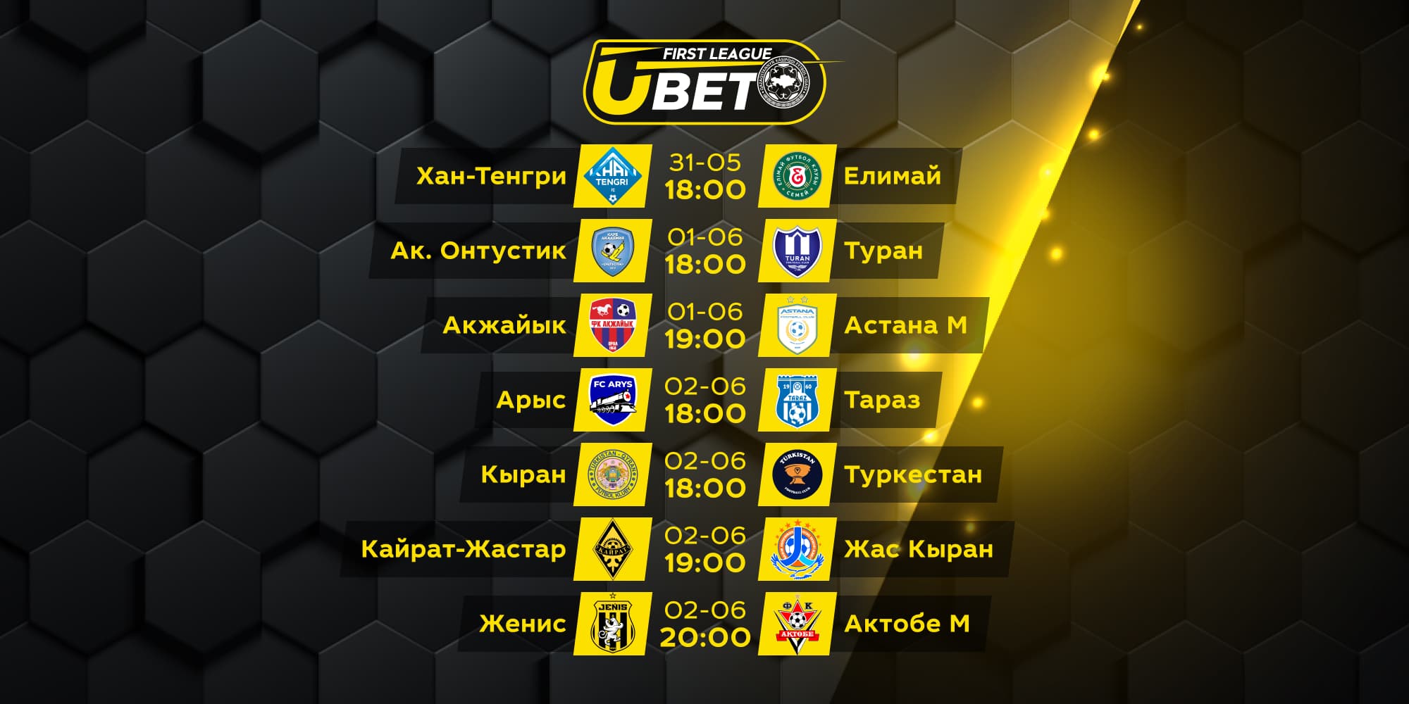 UBET-Первая Лига: анонс десятого тура